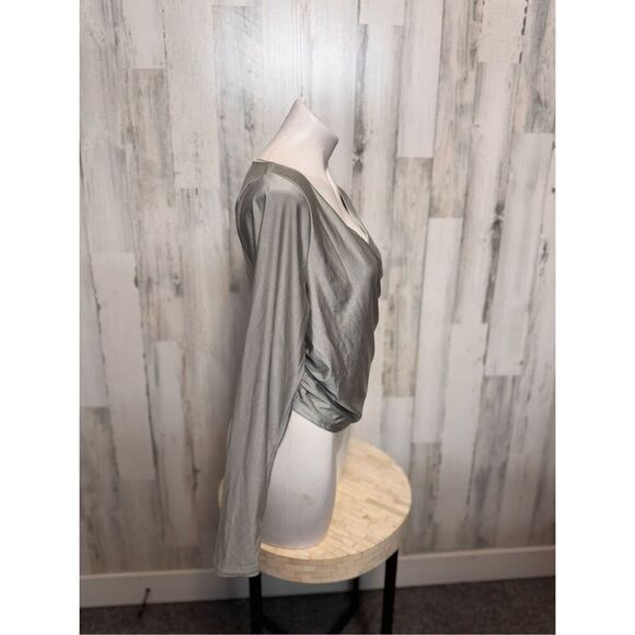 Silver blouse size XXL - Picture 2 of 7
